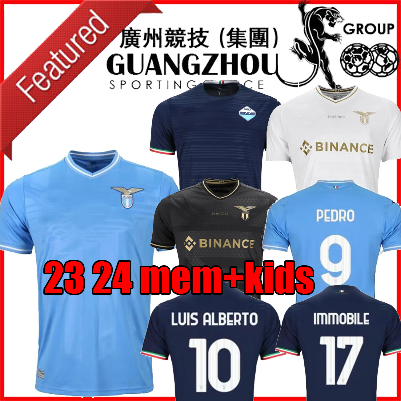 23 24 Lazio Soccer Jerseys Maglie 2023 Home Away 10Th Anniv…