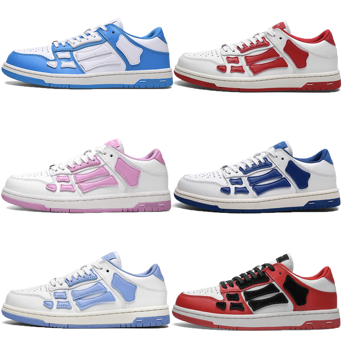 Skeleton Skel high Top Low Designer Dress Shoes Black White Green Grey Blue Brown Yellow Red Purple Mens Woman Trainers Sports Bone casual shoes Sneakers, Color#25
Skeleton Skel high Top Low Designer Dress Shoes Black White Green Grey Blue Brown Yellow Red Purple Mens Woman Trainers Sports Bone casual shoes Sneakers, Color#25