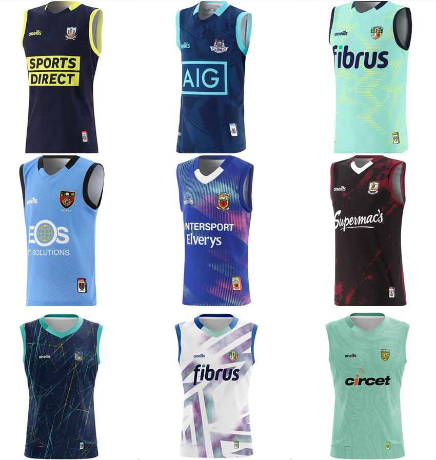 2023 2024 Limerick Cork Dublin GAA jerseys vest 23 24 Down Louth Antrim Wicklow MAYO Hurling Derry retro Cork classic shirt S-3XL