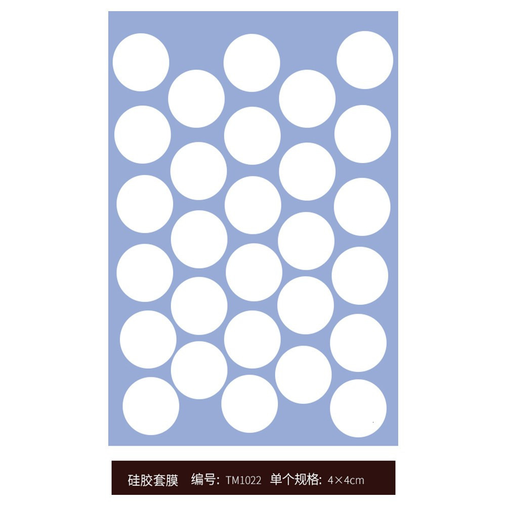 Notepads 1 piece Silicone Chocolate mold circule A4 Size Thickness 2mm molds 230706