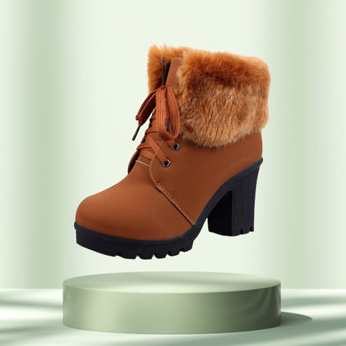 DesignerHigh Heel Winter Shoes Women Boots Fashion Women039s Boot Plush Warm Shoe Ladies Brand Ankle Botas