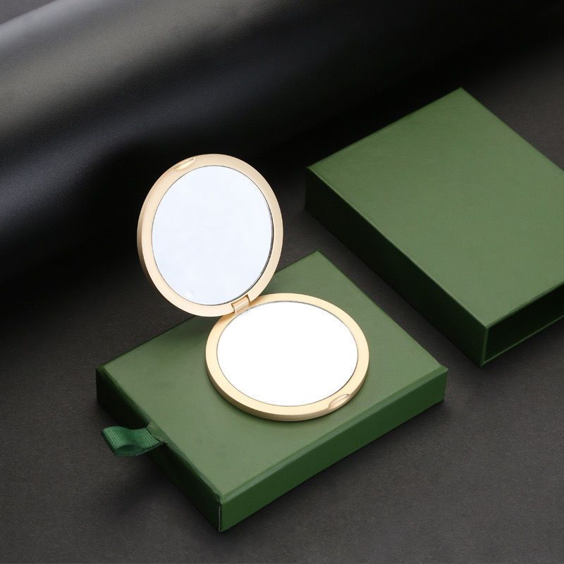 Brand Designed Make Up Mirror Gift Box Set Portable Female Folding Mirrors Present For Girls Exquisite Birthday Gifts Fast And Free Shipping
