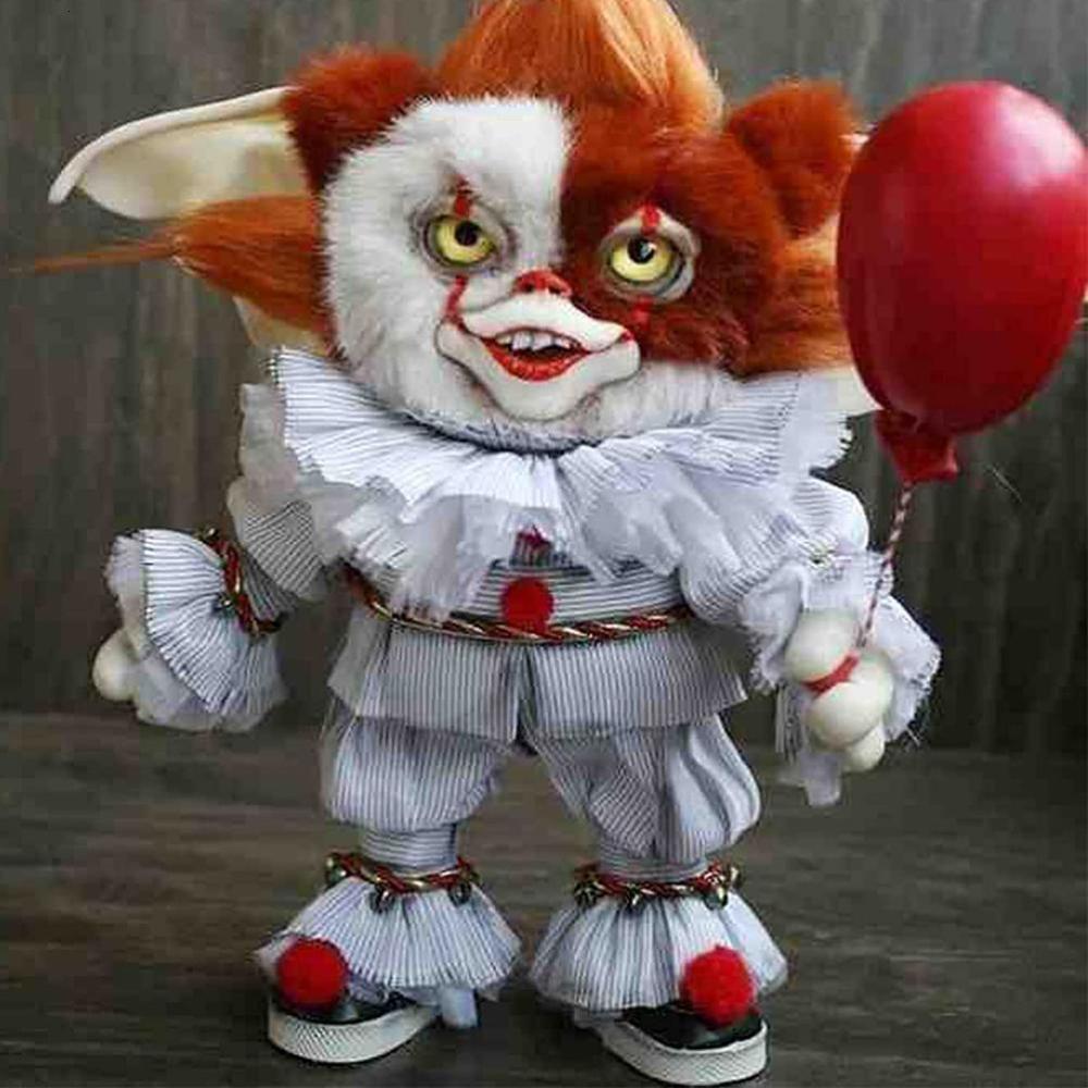 Other Event Party Supplies Creative Mogwai Handmade Doll Cute Gremlins-monster Resin Statue Miniature Art Halloween Decorations For Home Decor 230706