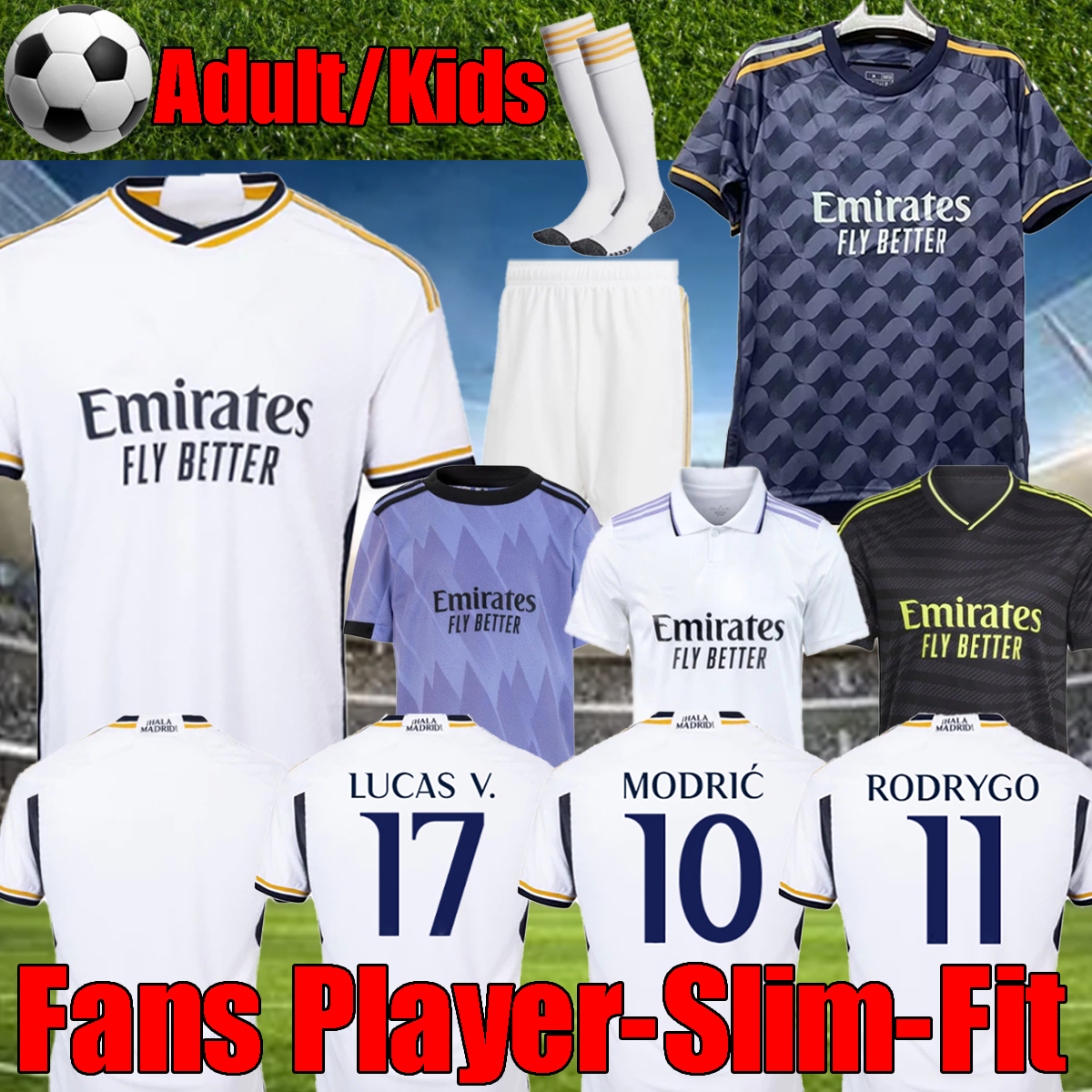 23 24 FANS Player Soccer Jerseys RODRGO Camiseta VINI JR CAMAVINGA TCHOUAMENI 2023 Real MADRIDS Football Shirt Kids Camiseta De Futbol Bellingham, 23 24 home+lfp
23 24 FANS Player Soccer Jerseys RODRGO Camiseta VINI JR CAMAVINGA TCHOUAMENI 2023 Real MADRIDS Football Shirt Kids Camiseta De Futbol Bellingham, 23 24 home+lfp
