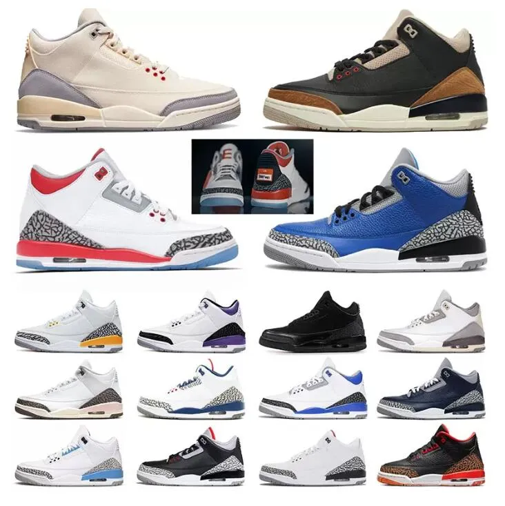 2023 NEW Fashion Jumpman Mens 3 Basketball Shoes 3s Patchwork Pine Green A Ma Maniere Racer Blue UNC Laser Orange Tinker Hatfield Cool Grey, 27
2023 NEW Fashion Jumpman Mens 3 Basketball Shoes 3s Patchwork Pine Green A Ma Maniere Racer Blue UNC Laser Orange Tinker Hatfield Cool Grey, 27