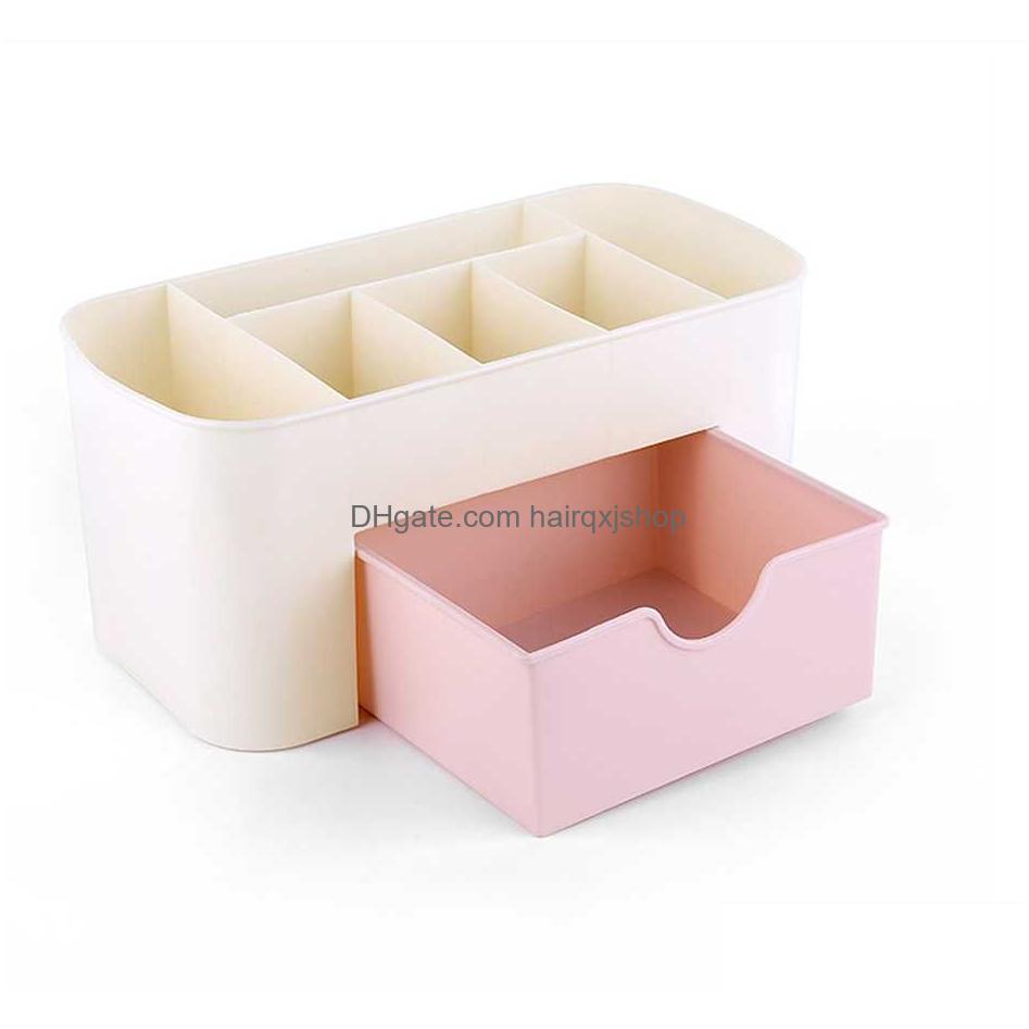 Makeup Tools Nail Art Storage Box Gel Polish Cleaning Cotton Pad Swab Manicure Organizer Plastic Display Container Case Tool Caja De Almacenamiento De