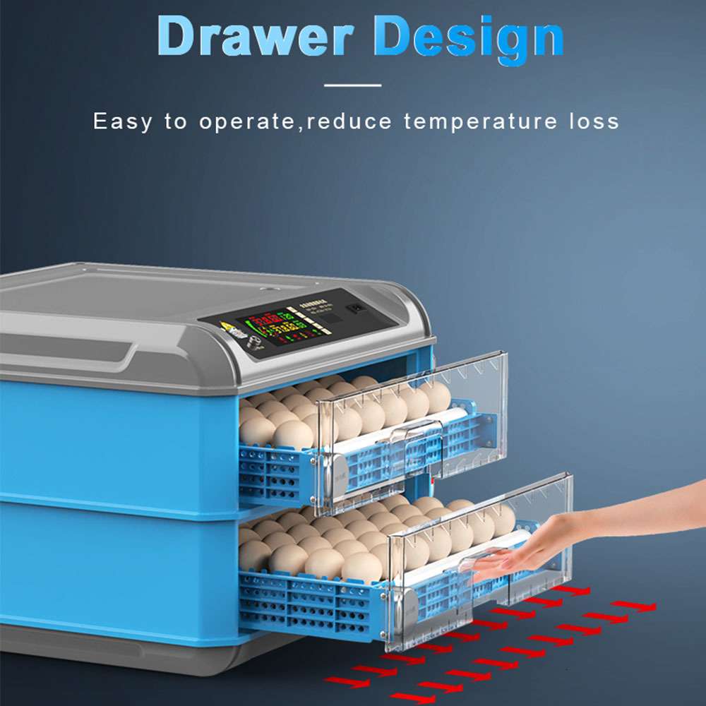 Incubators 36 Eggs Automatic Incubator for Egg Incubation Brooder Bird Chick Chicken Accessories Smart 220V110V Farm Equipment 230706