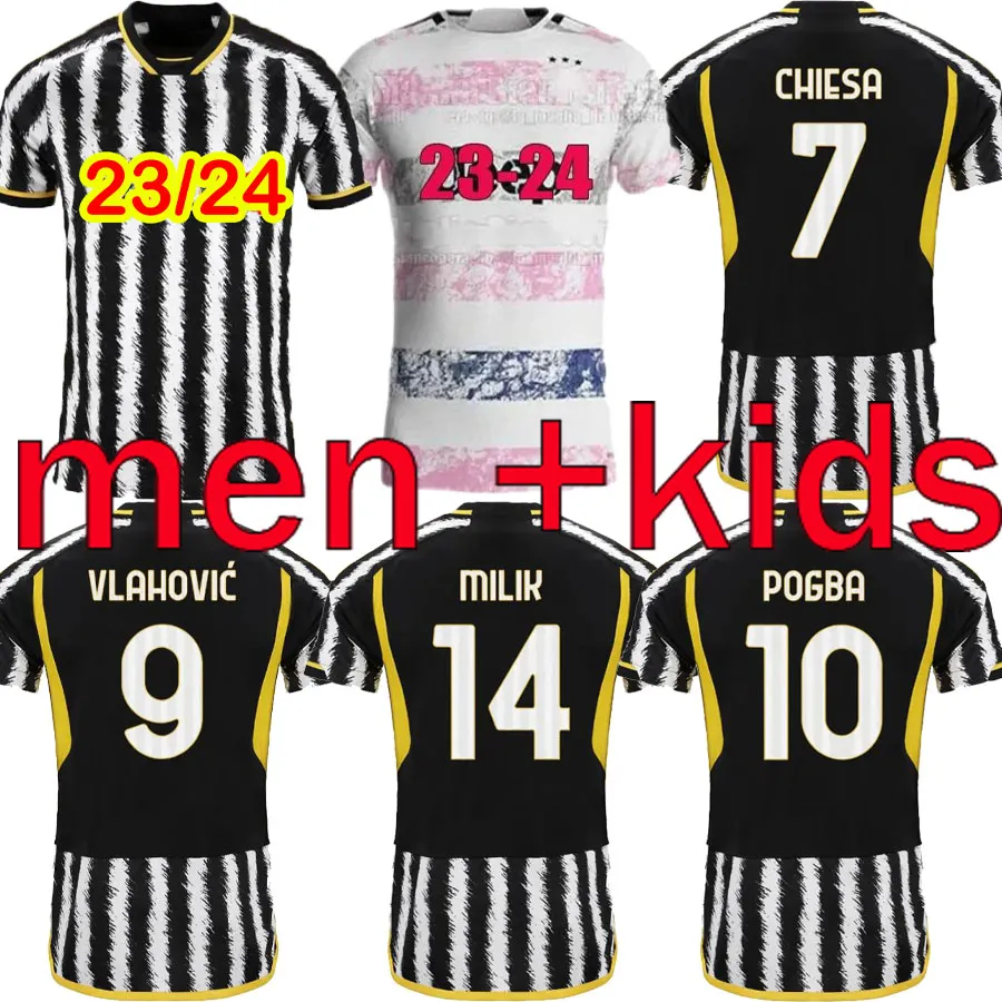 23/24 Juventus soccer jerseys VLAHOVIC MILIK home POGBA CHIESA BONUCCI DANILO LOCATELLI FAGIOLI RABIOT football shirts, Black
23/24 Juventus soccer jerseys VLAHOVIC MILIK home POGBA CHIESA BONUCCI DANILO LOCATELLI FAGIOLI RABIOT football shirts, Black