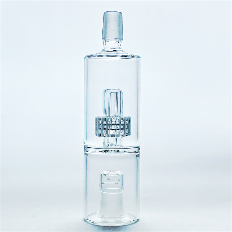 The matrix perc glass hookah suction nozzle vapexhale hydratube connects evo to whip of bracket for smooth rich penetration (GM-006)
The matrix perc glass hookah suction nozzle vapexhale hydratube connects evo to whip of bracket for smooth rich penetration (GM-006)