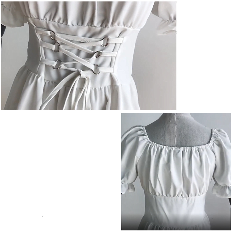 Urban Sexy Dresses Arrivals Short Sleeve Fashion Dress Women Y2k Fairy Party Dresses Summer Midi Dress White Black Clothing Vestidos 19482 230706