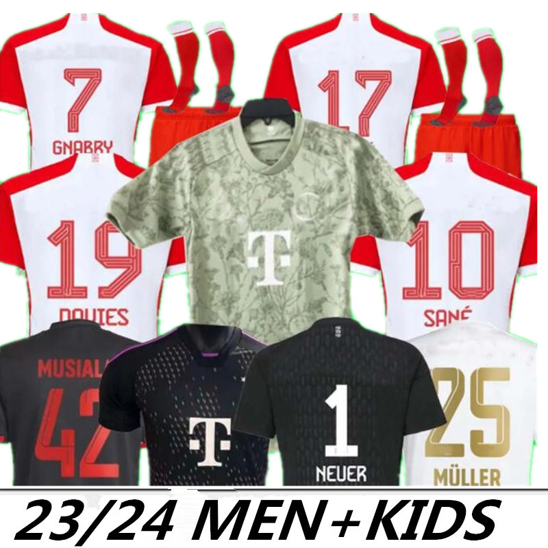 23 24 DE LIGT MUSIALA soccer jerseys MANE SANE GNABRY GORETZKA COMAN MULLER DAVIES KIMMICH football shirt Men Kids kit Munich 2023 PLAYER VERSION uniforms
23 24 DE LIGT MUSIALA soccer jerseys MANE SANE GNABRY GORETZKA COMAN MULLER DAVIES KIMMICH football shirt Men Kids kit Munich 2023 PLAYER VERSION uniforms