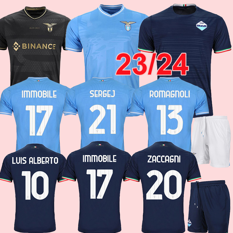 Lazio 2023 2024 soccer Jerseys 10th Anniversary Special IMMOBILE SERGEJ 23 24 Football Shirt LUIS ALBERTO PEDRO LAZZARI J.CORREA Men Kids Kit maglia da calcio Uniform, 23 24 away league
Lazio 2023 2024 soccer Jerseys 10th Anniversary Special IMMOBILE SERGEJ 23 24 Football Shirt LUIS ALBERTO PEDRO LAZZARI J.CORREA Men Kids Kit maglia da calcio Uniform, 23 24 away league