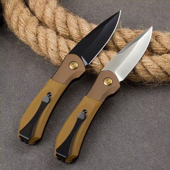 2023 Newest BK591 Pocket Knife S35VN Blade Single Action G10 Handle Self-defense Hunting Tactical EDC Survival Tool Knives a2852