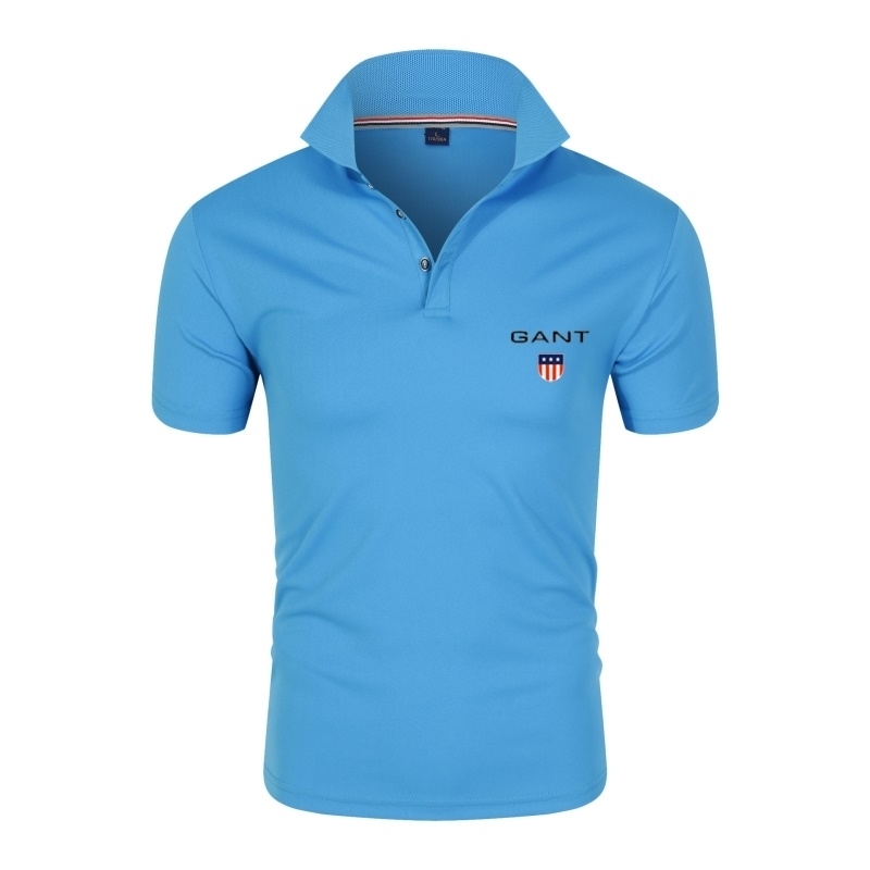 Mens Polo Shirts Golf Tennis Shirts Summer Business Casual Quick Dry Breathable Tops Fashion Color Polo Shirt for Men 220622