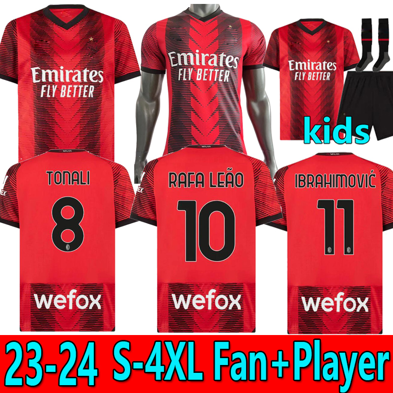 S-4XL IBRAHIMOVIC PULISIC 23 24 KOCHE soccer jerseys AC MILANS GIROUD DE KETELAERE RAFA LEAO TONALI THEO football shirt 2023 2024 player men kids kit uniforms tops
S-4XL IBRAHIMOVIC PULISIC 23 24 KOCHE soccer jerseys AC MILANS GIROUD DE KETELAERE RAFA LEAO TONALI THEO football shirt 2023 2024 player men kids kit uniforms tops