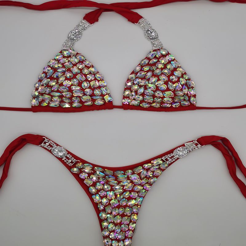 Women's Swimwear est venusvacation diamond bikini crystal bikini hadnmade good quality swimwear bikini fashion bar bikini sets 230707