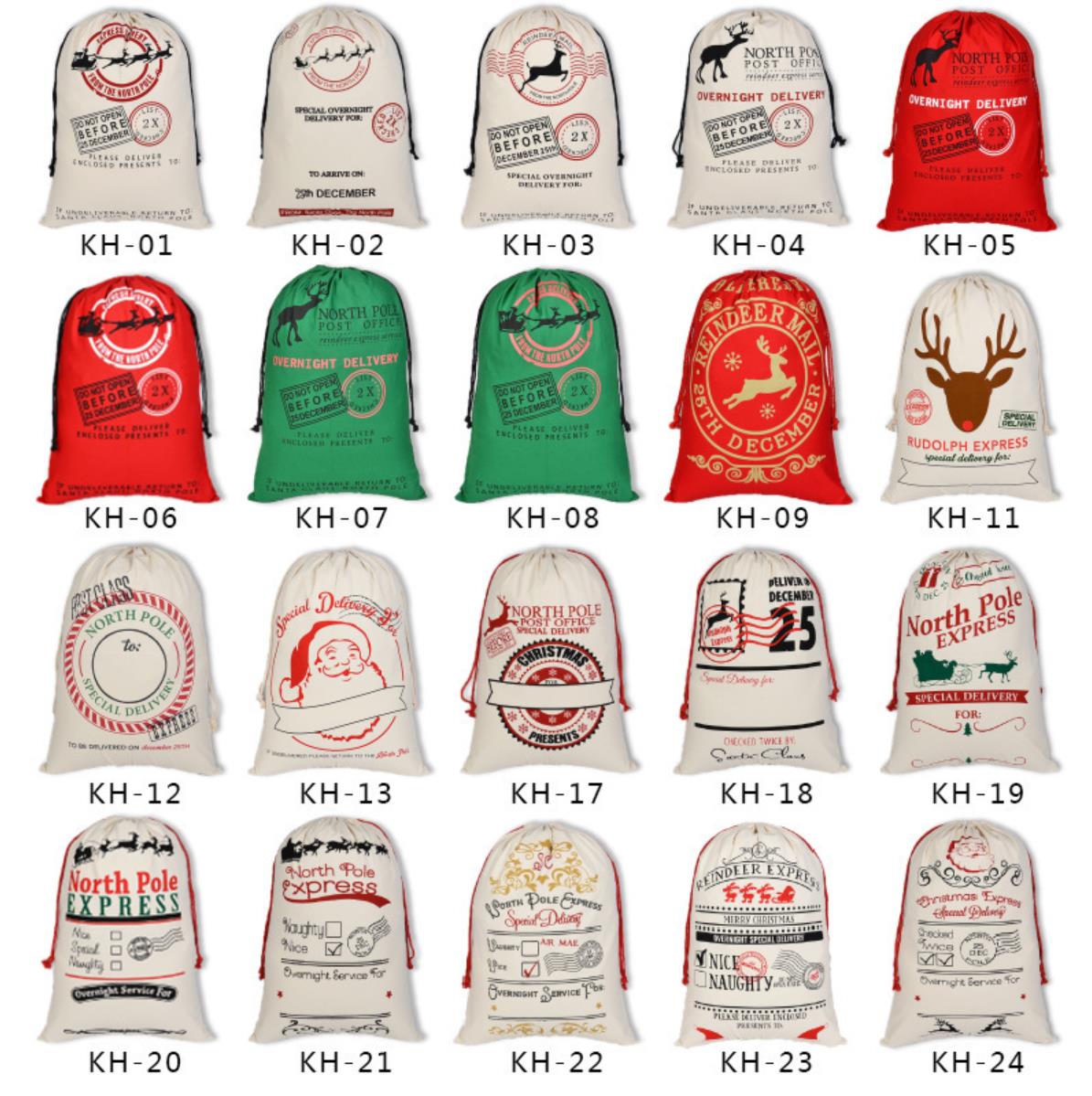 NEW Santa Sack Bags Christmas Decoration Drawstring Cloth Bag Gift Pouch 12 styles Wholesale
NEW Santa Sack Bags Christmas Decoration Drawstring Cloth Bag Gift Pouch 12 styles Wholesale