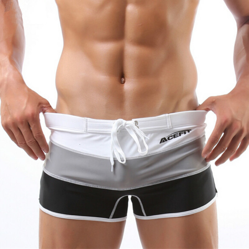 Men's Swimwear Sexy Swimming Trunks For Men Man Swim Shorts Gay Boxer Brief Beach Wear Bathing Suit Swimsuit Desmiit Sea Zwembroek 230707