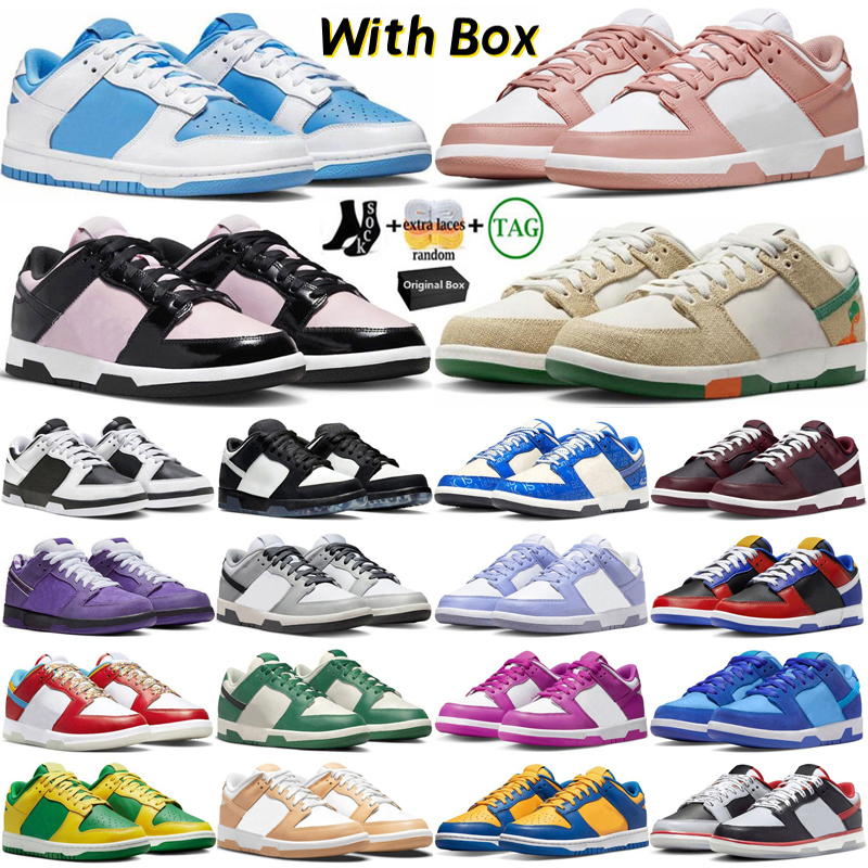 With Box Designer Low Flat Sneakers Running Shoes Men Women Jarritos Rose Whisper Panda Pink Foam Black White Reverse UNC Glot Fragment Mens Casual Platform Trainers, 16
With Box Designer Low Flat Sneakers Running Shoes Men Women Jarritos Rose Whisper Panda Pink Foam Black White Reverse UNC Glot Fragment Mens Casual Platform Trainers, 16