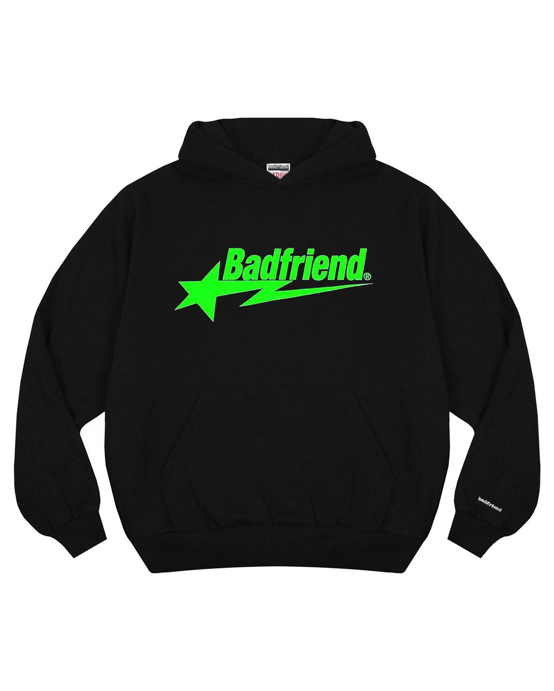 Mens Hoodies Sweatshirts Y2k Hoodie Harajuku Hip Hop Badfriend Letter Print Oversized Sweatshirt Punk Rock Loose Gothic Tops Streetwear 230707