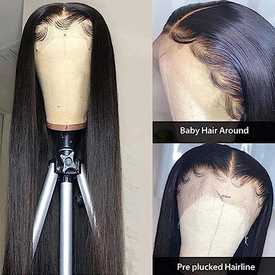 2023 New Glueless Wig Human Hair Wigs 13x4 Straight HD Lace Front Wig 180% Transparent Lace Frontal Wigs for Black Women 26 Inch, Natural color
2023 New Glueless Wig Human Hair Wigs 13x4 Straight HD Lace Front Wig 180% Transparent Lace Frontal Wigs for Black Women 26 Inch, Natural color