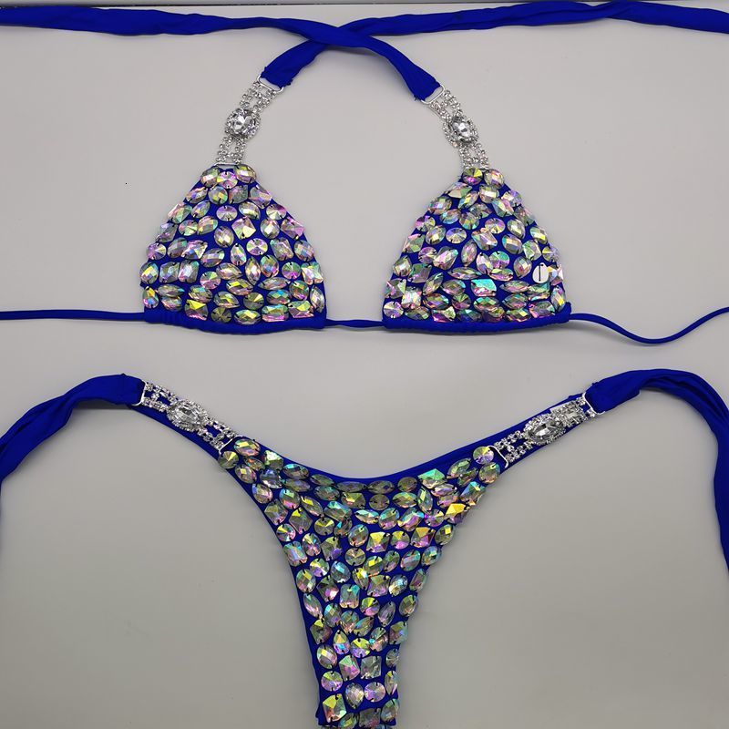 Women's Swimwear est venusvacation diamond bikini crystal bikini hadnmade good quality swimwear bikini fashion bar bikini sets 230707