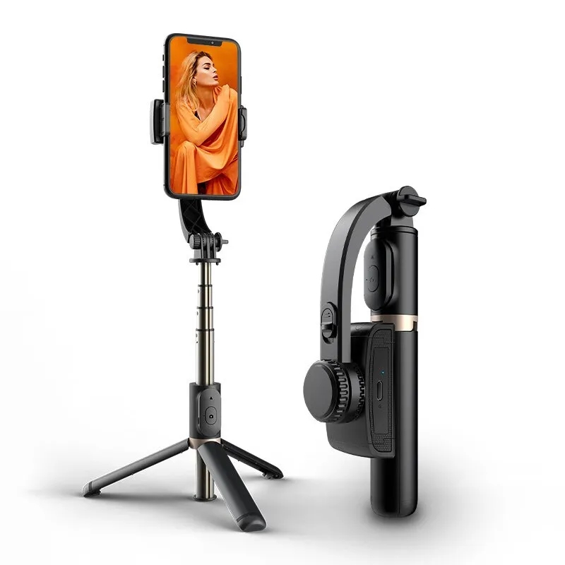 Mobile Video Anti Shaking Vlog Uniaxial Stabilizer Live Bluetooth Selfie Stick Tripod Horizontal And Vertical Shooting Bracket