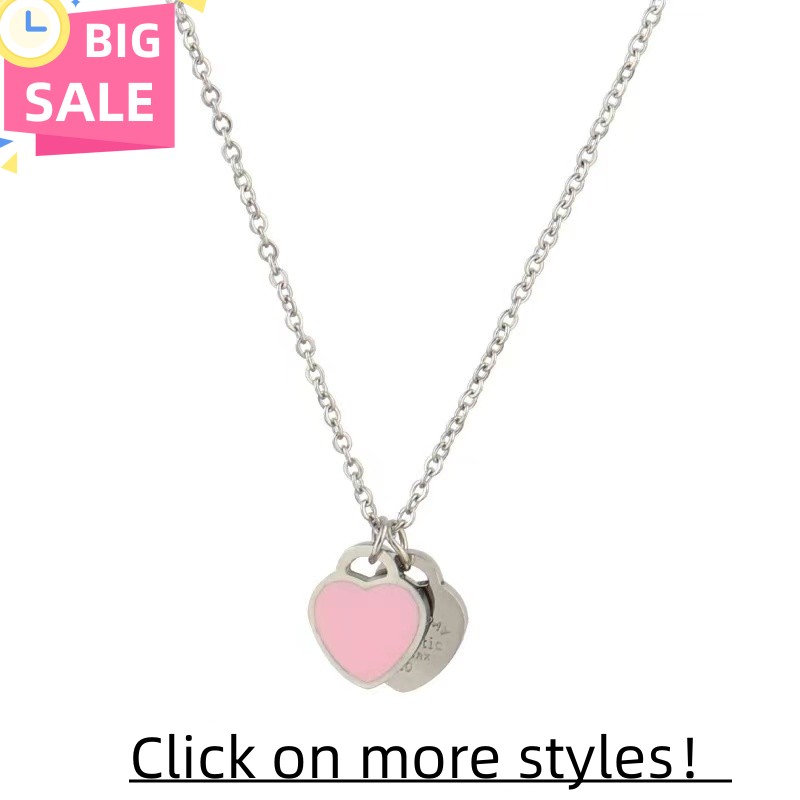 Wholesale jewlery designer for women heart necklace necklace love enamel heart shaped pendant titanium steel Valentine's Day gift for girlfriend jewelry
Wholesale jewlery designer for women heart necklace necklace love enamel heart shaped pendant titanium steel Valentine's Day gift for girlfriend jewelry