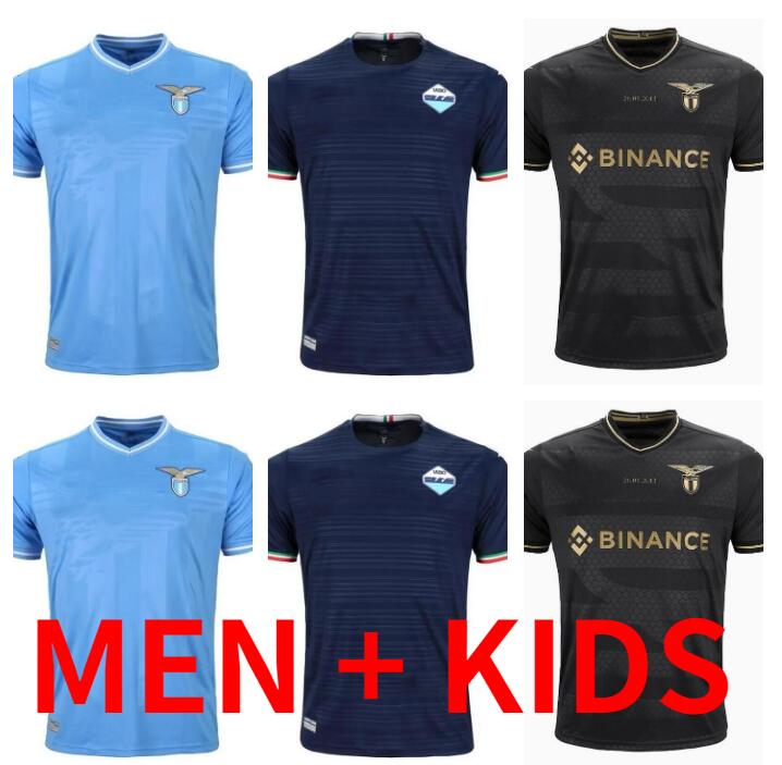 23 24 LaZiO soccer Jerseys maglie 2023 HOME AWAY 10th Anniversary IMMOBILE BERISHA SERGEJ LULIC ZACCAGNI LUIS ALBERTO FOOTBALL men kids kits football shirts, Black
23 24 LaZiO soccer Jerseys maglie 2023 HOME AWAY 10th Anniversary IMMOBILE BERISHA SERGEJ LULIC ZACCAGNI LUIS ALBERTO FOOTBALL men kids kits football shirts, Black