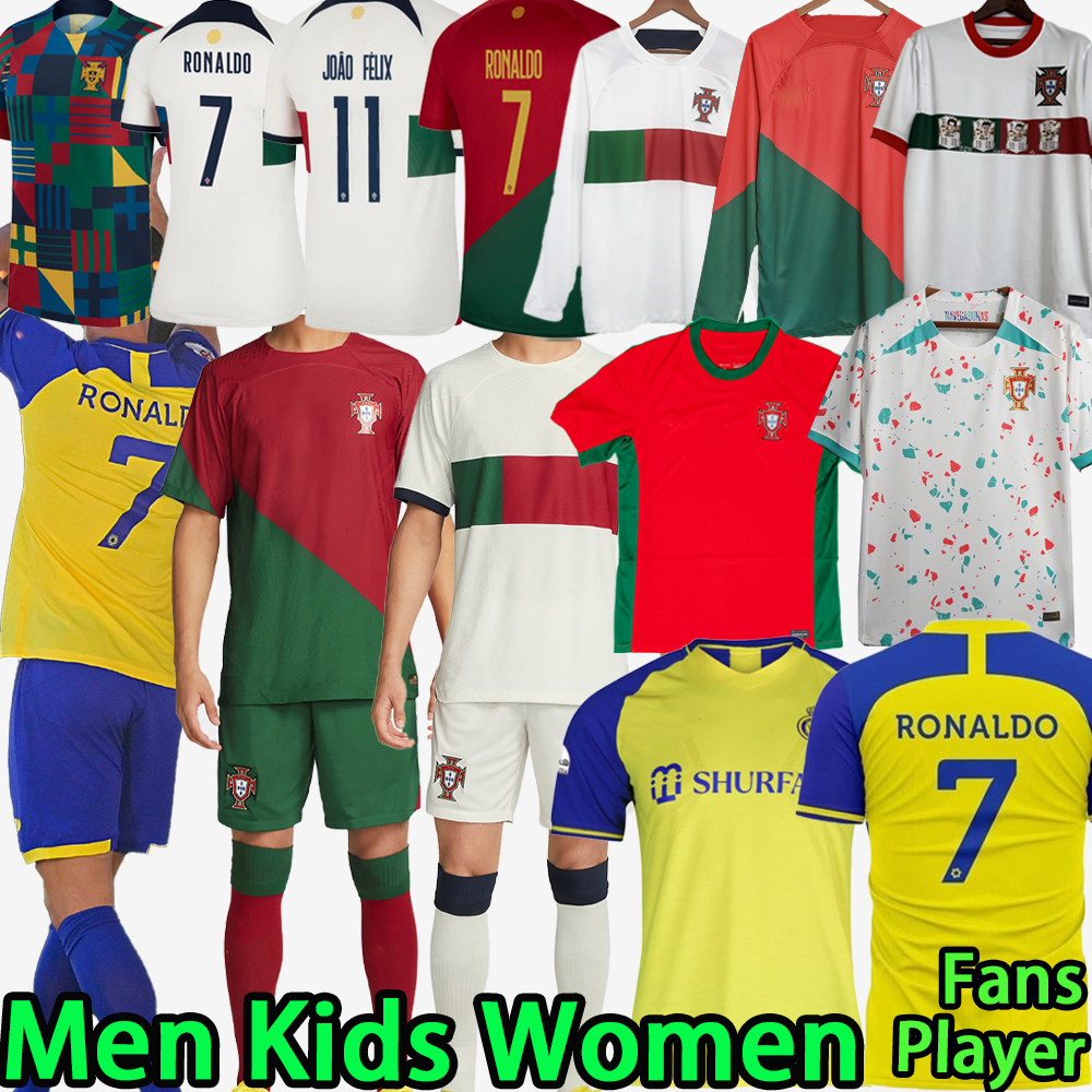 23 24 Al Nassr FC soccer jerseys 2023 2024 Portugal CR7 MEN SET KIDS KIT WOMEN Fans Player version Ronaldo long sleeve Al-Nassr football shirt BROZOVIC BERNARDO Uniform, 2022 long sleeve
23 24 Al Nassr FC soccer jerseys 2023 2024 Portugal CR7 MEN SET KIDS KIT WOMEN Fans Player version Ronaldo long sleeve Al-Nassr football shirt BROZOVIC BERNARDO Uniform, 2022 long sleeve