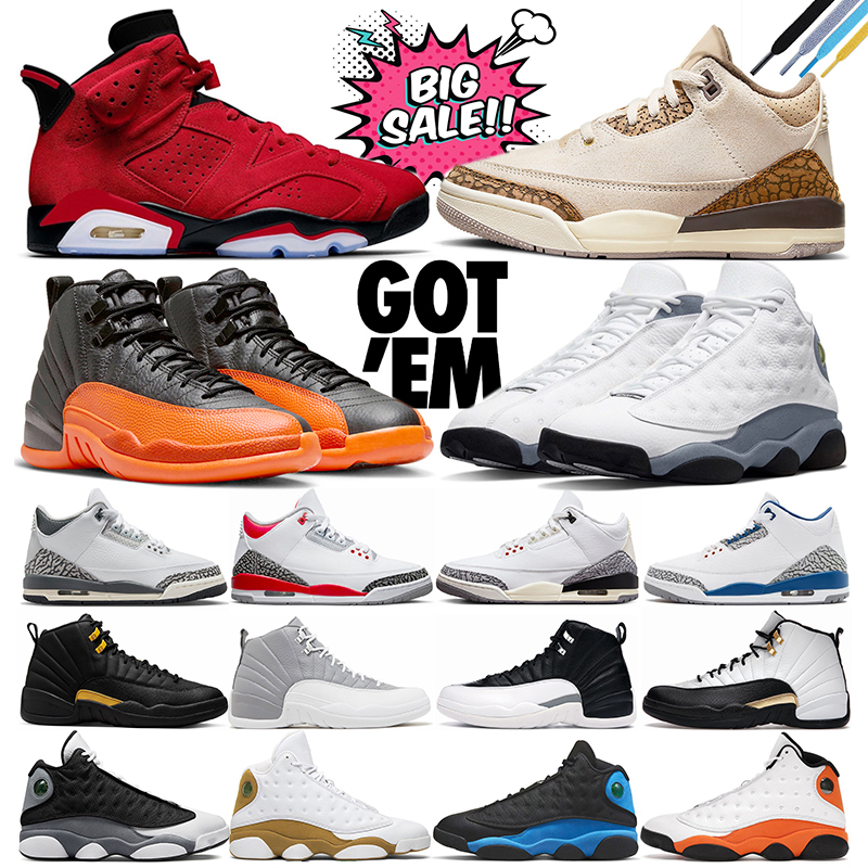 women men basketball shoes 3s 3 Palomino Hide N Sneak 12 12s Brilliant Orange 13 13s Blue Grey 6 6s Toro Varsity Red White Cement Reimagined trainers sports sneakers
women men basketball shoes 3s 3 Palomino Hide N Sneak 12 12s Brilliant Orange 13 13s Blue Grey 6 6s Toro Varsity Red White Cement Reimagined trainers sports sneakers