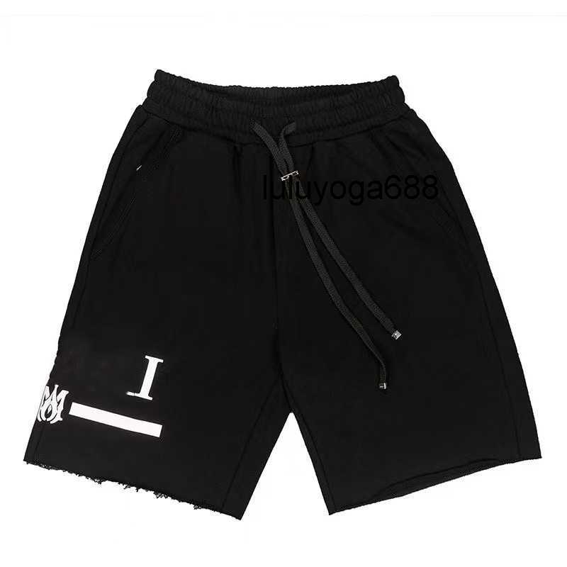 New 2023 summer Designer men shorts amirs short knee length loose Letter print women man relaxed pant sportwear Fashion brand mens shorts