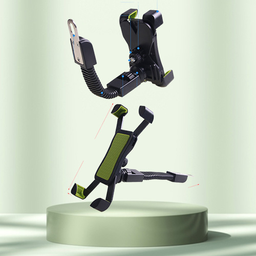 Motorcycle Phone Holder Stand Motorbike rearview mirror Mount Bracket With Edge Protector for samsung huawei xiaomi LG1484738