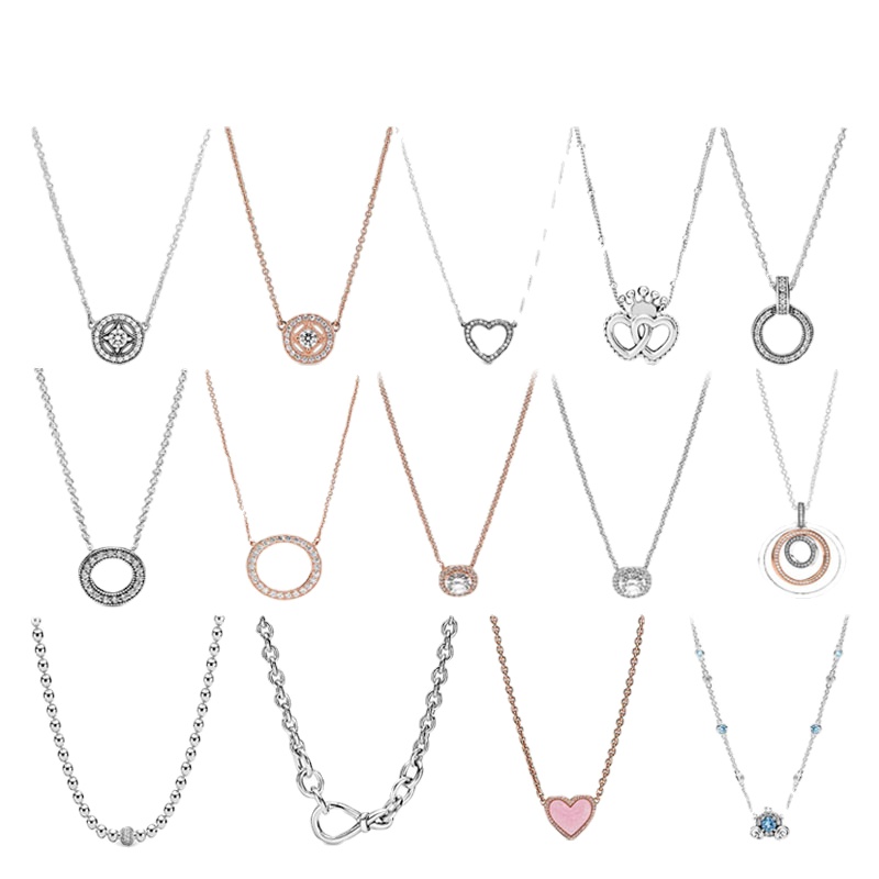 Deluxe Accessories Women's Jewelry DIY Designer Charm 925 Silver Necklace Wholesale Free Delivery
Deluxe Accessories Women's Jewelry DIY Designer Charm 925 Silver Necklace Wholesale Free Delivery