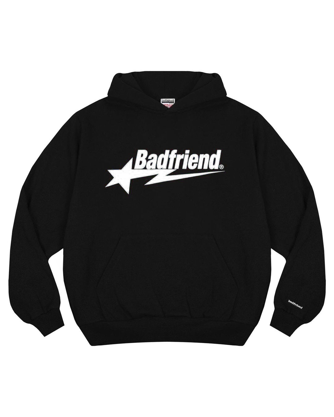 Mens Hoodies Sweatshirts Y2k Hoodie Harajuku Hip Hop Badfriend Letter Print Oversized Sweatshirt Punk Rock Loose Gothic Tops Streetwear 230707