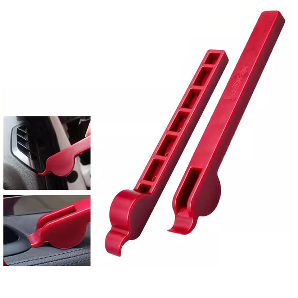 Professional Auto Trim Removal Tool, Heavy-Duty Non-Marring Pry Bar for Car Door Panel, Dashboard, Audio System Installation & Interior Parts Disassem