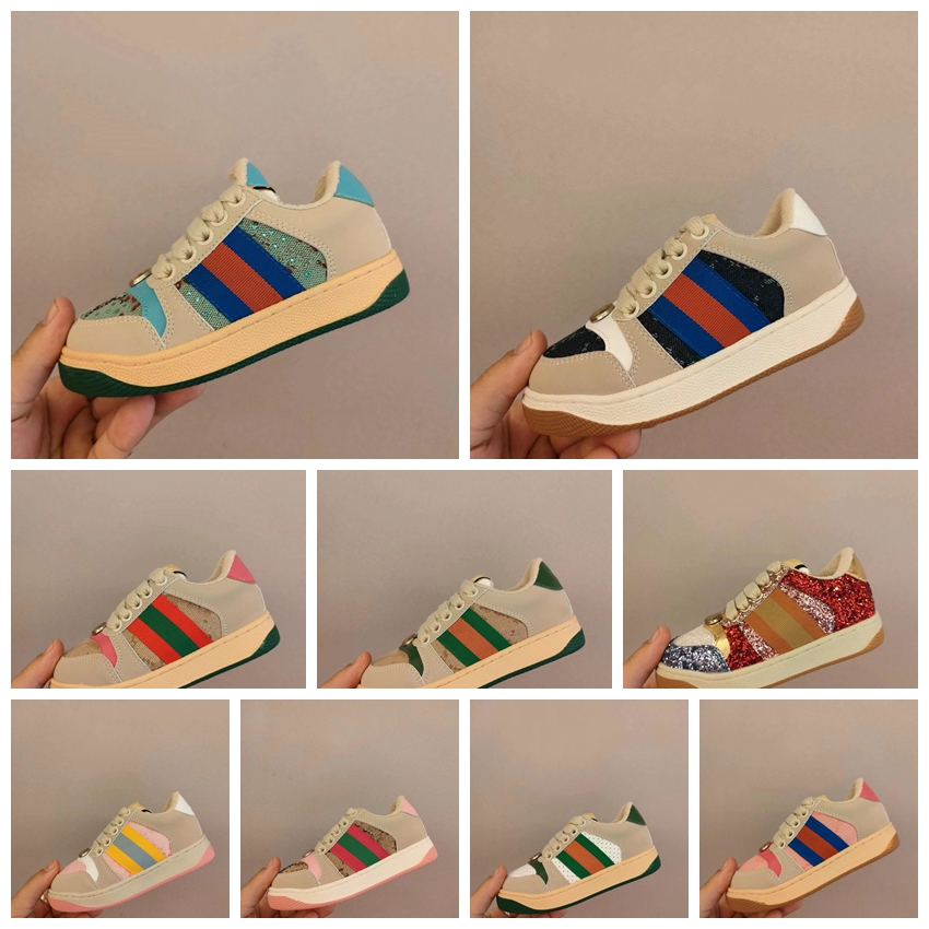 Kids Designers Shoes Distressed Screeners Blue Orange Green Red Web Vintage Effect Childrens Girls Boys Sport Fashion Sneakers, 002
Kids Designers Shoes Distressed Screeners Blue Orange Green Red Web Vintage Effect Childrens Girls Boys Sport Fashion Sneakers, 002