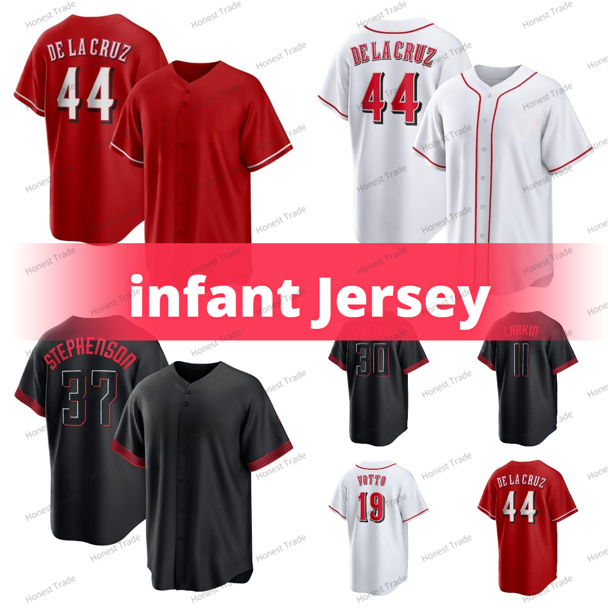 Infant Baseball Jersey 4XL 44 Elly De La Cruz Joey Votto 21 Hunter Greene 19 Joey Votto India Johnny Bench Tyler Stephenson Jake City Black Baby kids Size Men Big Size 4XL, Men-city-coolbase
Infant Baseball Jersey 4XL 44 Elly De La Cruz Joey Votto 21 Hunter Greene 19 Joey Votto India Johnny Bench Tyler Stephenson Jake City Black Baby kids Size Men Big Size 4XL, Men-city-coolbase