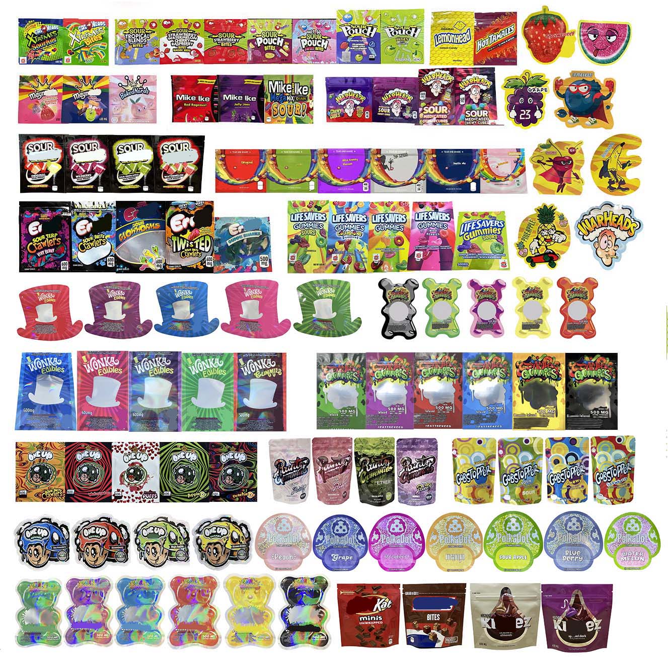 empty gummy edibles packaging mylar bags warheads sour errlli airheads worm medicated infused gummies candy snack pop brownies smell proof edible pouch 420
empty gummy edibles packaging mylar bags warheads sour errlli airheads worm medicated infused gummies candy snack pop brownies smell proof edible pouch 420