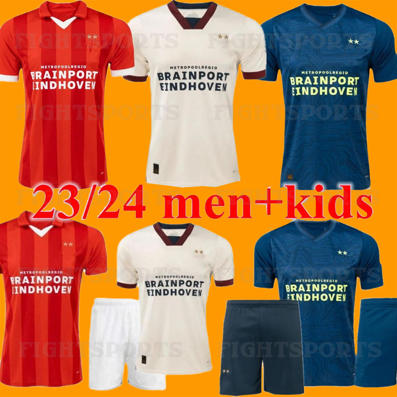 PEPI 23 24 Eindhoven home red Soccer Jerseys PSVS 2023 2024 Hazard FABIO Silva away third blue football shirts Men kids kit sets uniform, 23 24 home player patch
PEPI 23 24 Eindhoven home red Soccer Jerseys PSVS 2023 2024 Hazard FABIO Silva away third blue football shirts Men kids kit sets uniform, 23 24 home player patch