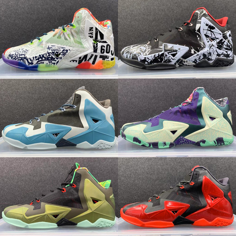 Lebron 11 What The Mens Basketball Shoes James Lebrons XI 11s sneakers Multi Color ASG Glow Green BHM Graffiti Black Red Bred Miami Sports Sneakers, As photo 1
Lebron 11 What The Mens Basketball Shoes James Lebrons XI 11s sneakers Multi Color ASG Glow Green BHM Graffiti Black Red Bred Miami Sports Sneakers, As photo 1