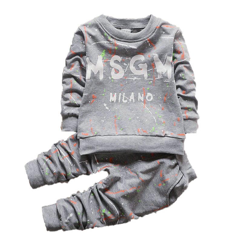 2pc Toddler Baby Boys Clothes T ShirtPants Kids Sportswear Clothes Children clothing autumn kids designer clothes boys 14Years