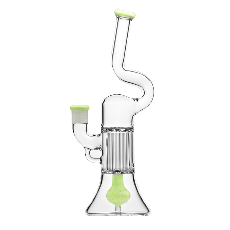 CCG Pillar Bong Glass water pipes with gridded perc pillar perc with 18.8mm female joint
CCG Pillar Bong Glass water pipes with gridded perc pillar perc with 18.8mm female joint