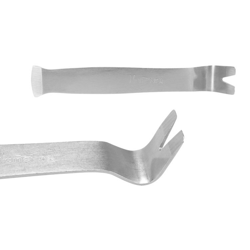 Car Audio Stereo Installation Tool, Professional Metal Pry Bar for Door Panel & Dashboard Removal, Interior Trim Clip Remover for Automotive Repair S5