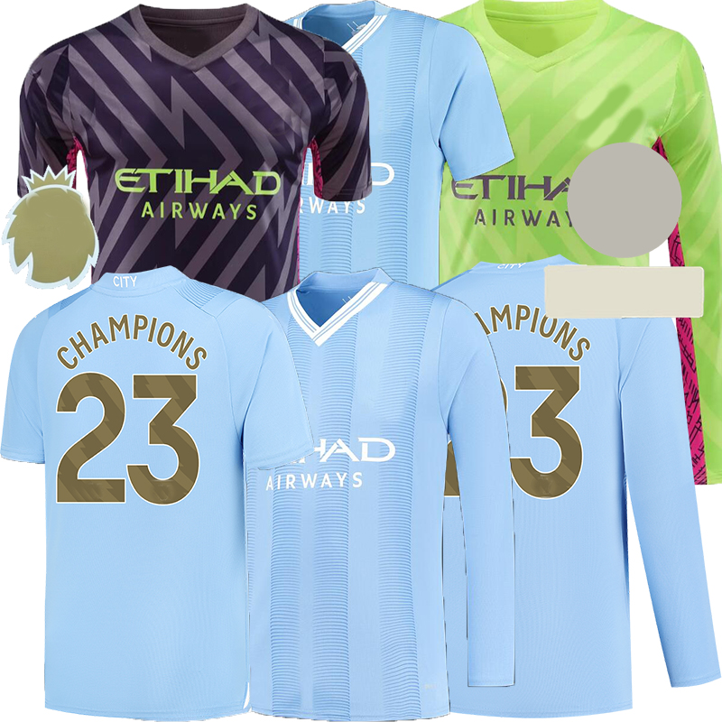 23 24 HAALAND SOCCER JERSEYS GREALISH STERLING MANS CITIES MAHREZ fans version DE BRUYNE FODEN 2023 2024 football tops shirt kit sets uniform 2023 champions, Grey
23 24 HAALAND SOCCER JERSEYS GREALISH STERLING MANS CITIES MAHREZ fans version DE BRUYNE FODEN 2023 2024 football tops shirt kit sets uniform 2023 champions, Grey