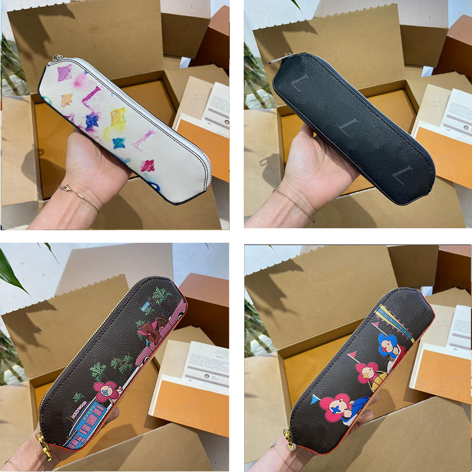 Pencil Case Designer Sunflower Doll Doodle Wallet Stylish Colorful Letter Leopard Women Portable Storage Wallets Card Holder Clutch Bag Purses
Pencil Case Designer Sunflower Doll Doodle Wallet Stylish Colorful Letter Leopard Women Portable Storage Wallets Card Holder Clutch Bag Purses