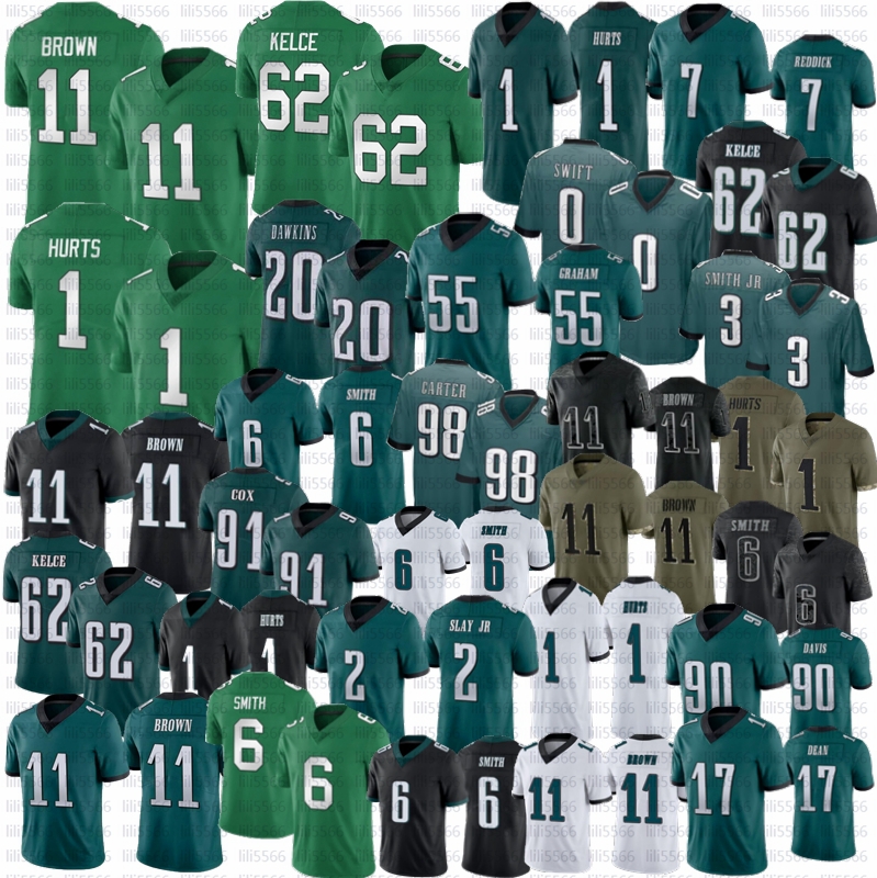 DeVonta Smith Aj brown football jersey Jalen Hurts D'Andre Swift Haason Reddick Jason Kelce Davis Nakobe Dean Brian Dawkins Darius Slay Jr Brandon Graham Fletcher Cox, Women jersey
DeVonta Smith Aj brown football jersey Jalen Hurts D'Andre Swift Haason Reddick Jason Kelce Davis Nakobe Dean Brian Dawkins Darius Slay Jr Brandon Graham Fletcher Cox, Women jersey