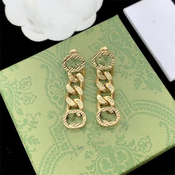 Earrings Designer Stud G double Earing Luxury Charm Women Diamond GGity jewelry Womam Pearl 4344
