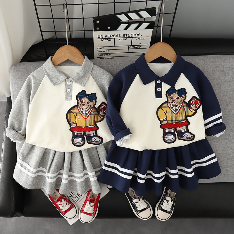 Autumn Spring Kids Family Matching Outfits Brother Sister Baby Clothing 2024 S2548