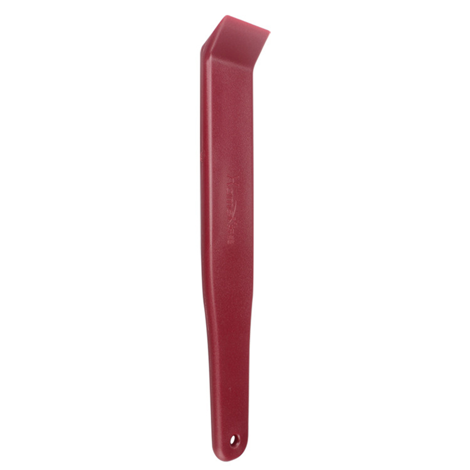 Professional Car Trim Removal Tool, Non-Scratch Thick Plastic Pry Tool for Safe Interior Dashboard Door Panel Molding Clip Installation & Removal, Red